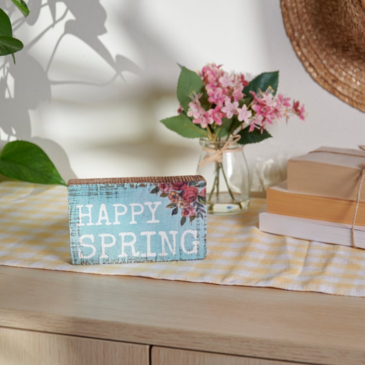 Primitives By Kathy Happy Spring Block Sign