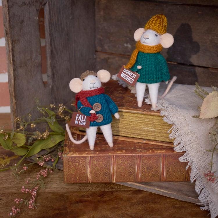 Primitives By Kathy Harvest Wishes Critter Set