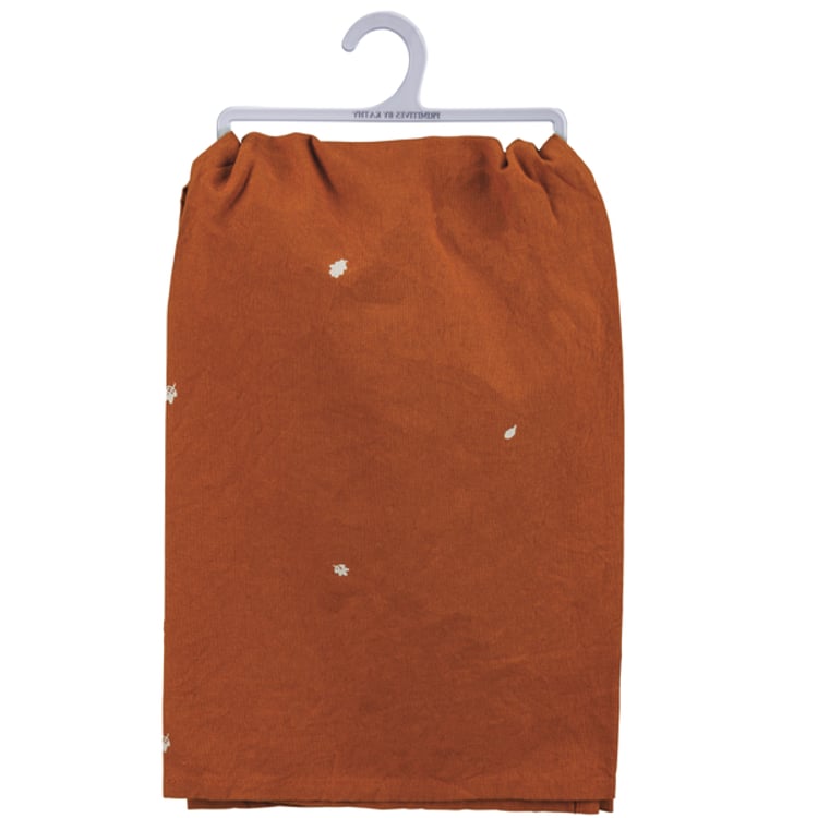 Primitives By Kathy Hello Fall Chalk Kitchen Towel