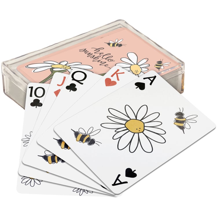 primitives by kathy Hello Sunshine Playing Cards