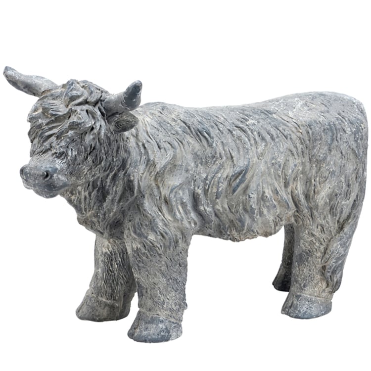 primitives by kathy Highland Cow Figurine
