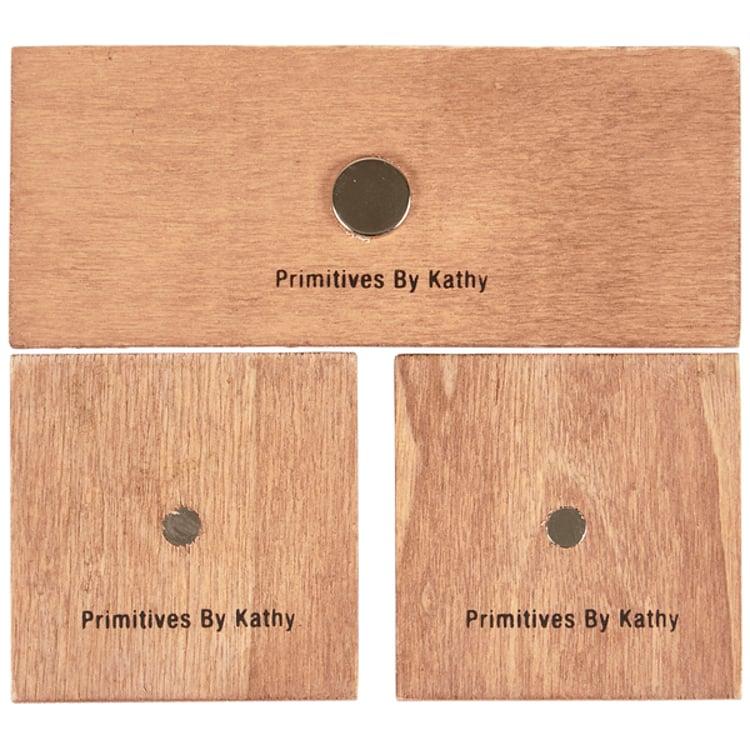 Primitives By Kathy Highland Cows Magnet Set