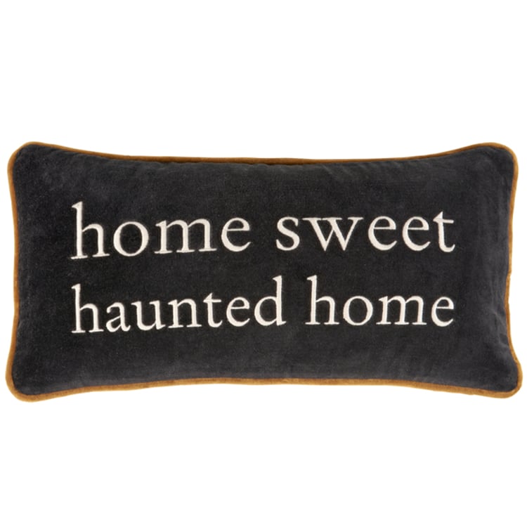 Primitives By Kathy Home Sweet Haunted Home Pillow