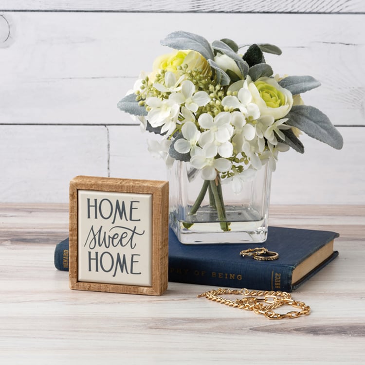 Primitives By Kathy Home Sweet Home Box Sign Mini
