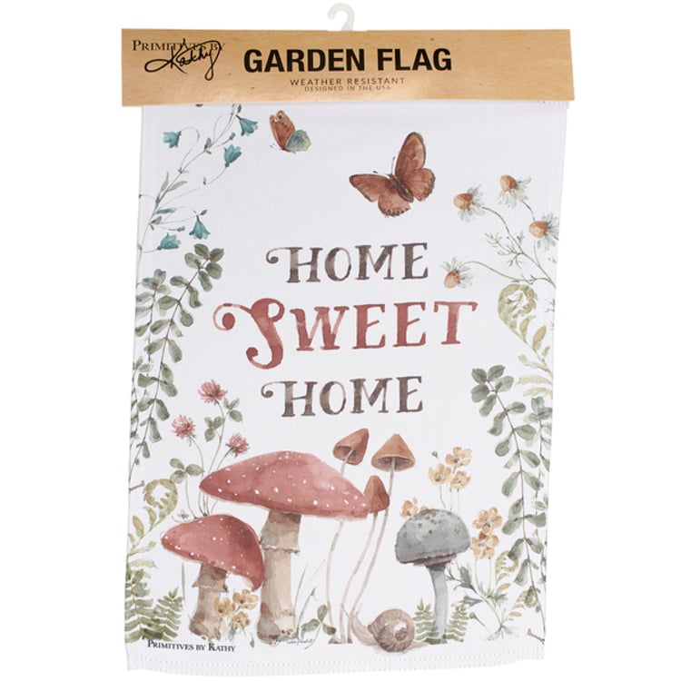 Primitives By Kathy Home Sweet Home Garden Flag