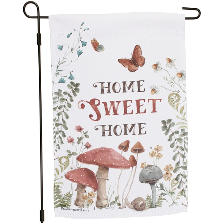 primitives by kathy Home Sweet Home Garden Flag