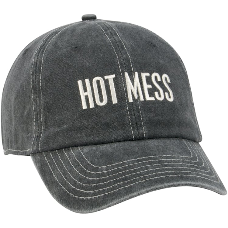 primitives by kathy Hot Mess Baseball Cap