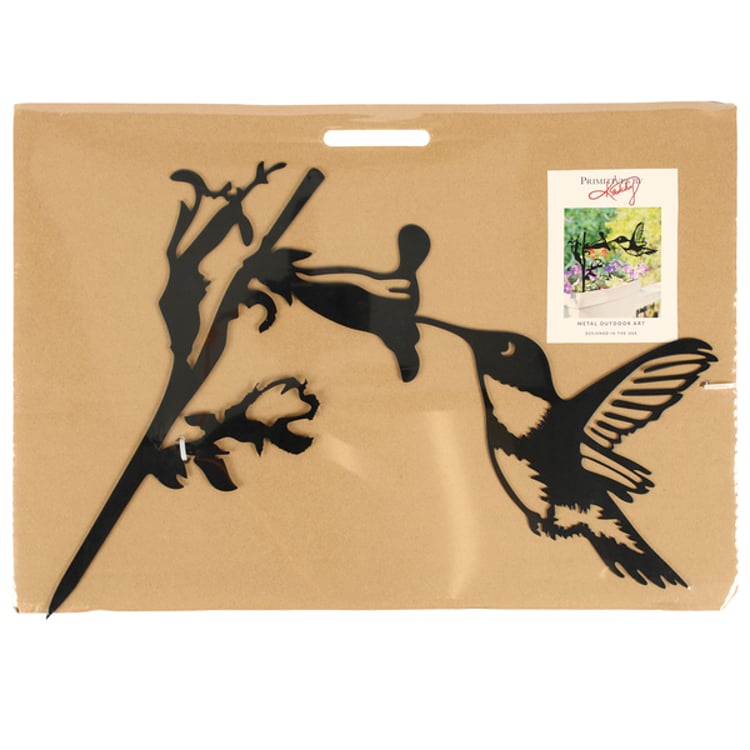 Primitives By Kathy Hummingbird Metal Outdoor Art