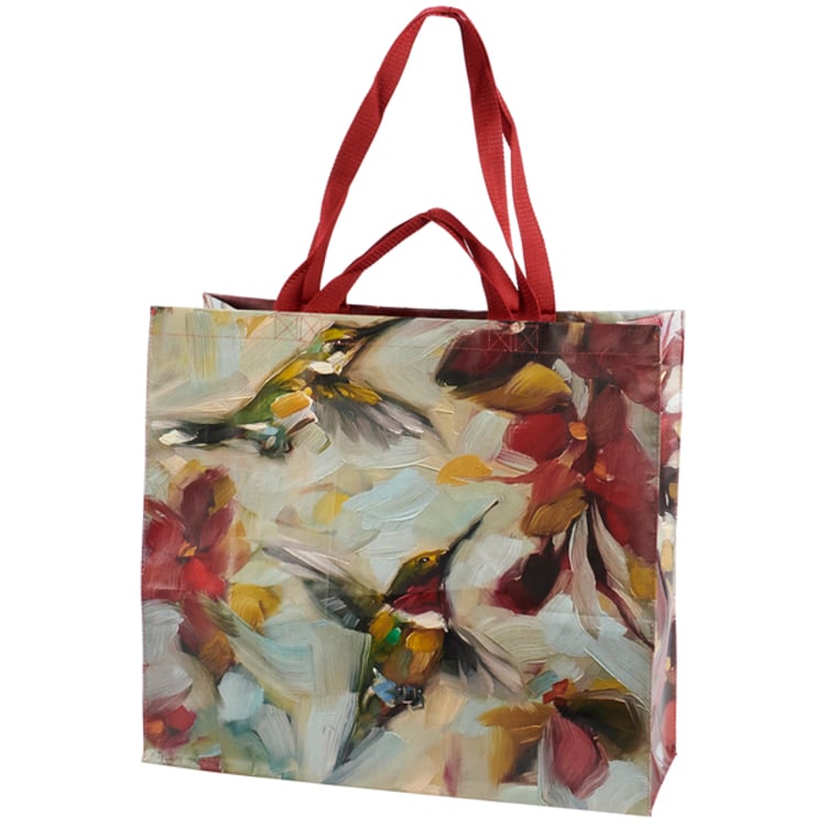 Primitives By Kathy Hummingbird Shopping Tote
