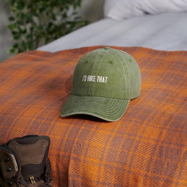 Primitives By Kathy I'd Hike That Baseball Cap