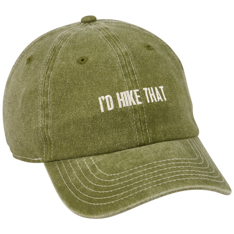 primitives by kathy I'd Hike That Baseball Cap