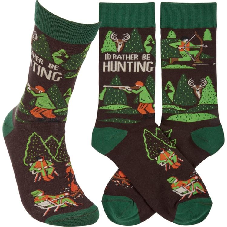 primitives by kathy I'd Rather Be Hunting Socks