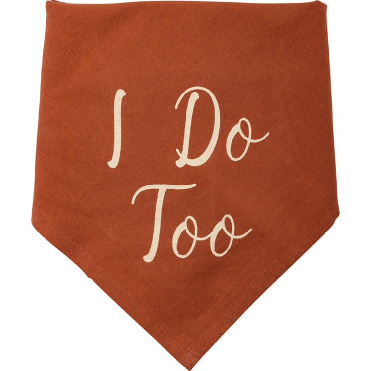 Primitives By Kathy I Do Too Pet Bandana
