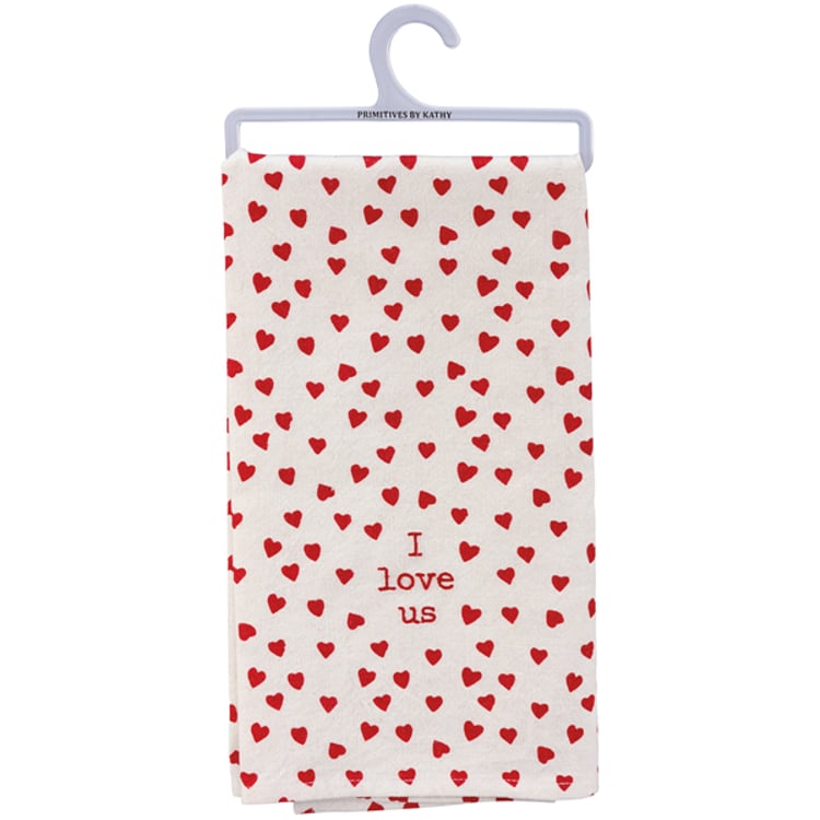 Primitives By Kathy I Love Us Kitchen Towel