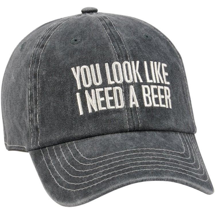 primitives by kathy I Need A Beer Baseball Cap