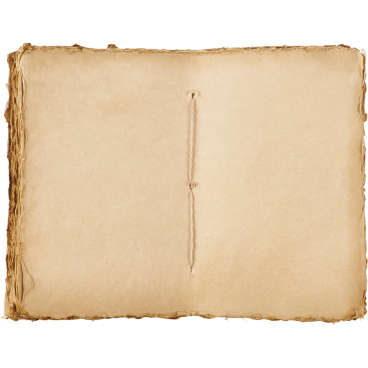 Primitives By Kathy Indigo Scroll Journal