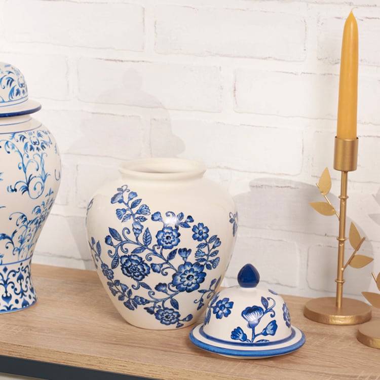 Primitives By Kathy Indigo Tea Jar