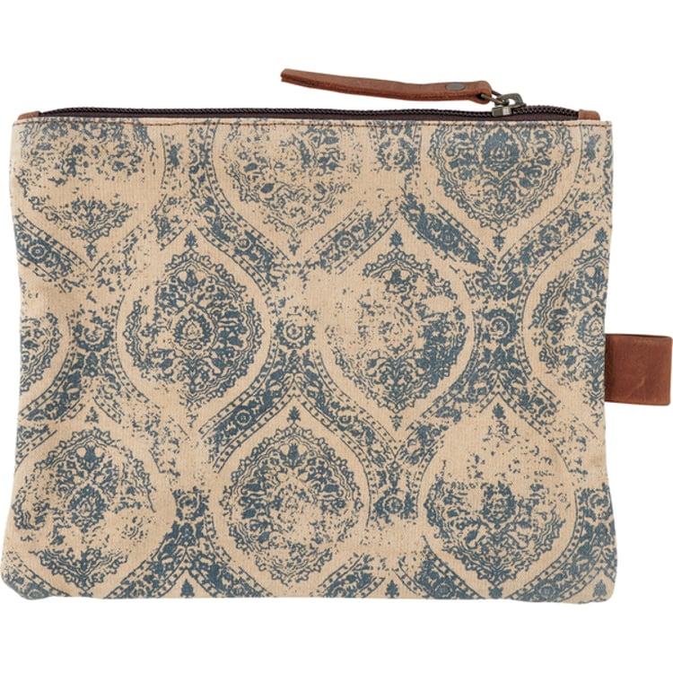 Primitives By Kathy Indigo Zipper Pouch