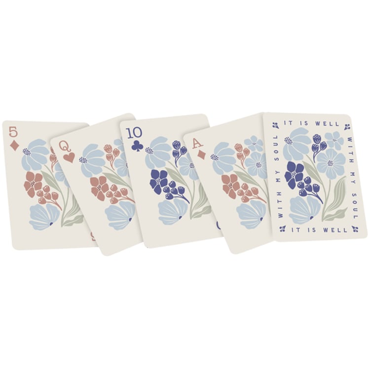 Primitives By Kathy It Is Well Playing Cards
