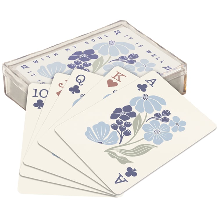 primitives by kathy It Is Well Playing Cards