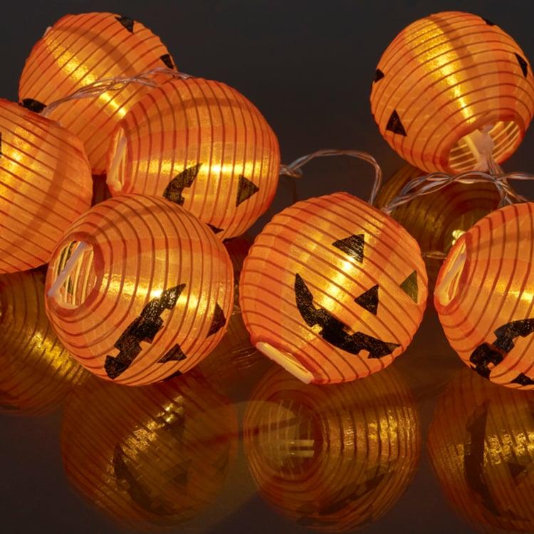 primitives by kathy Jack O'Lantern String Lights