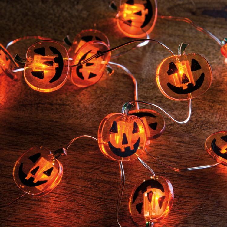 primitives by kathy Jack O'Lantern Wire Lights