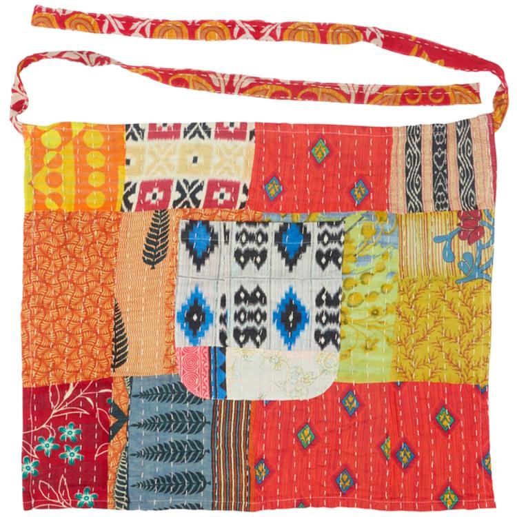 primitives by kathy Kantha Skirt Apron