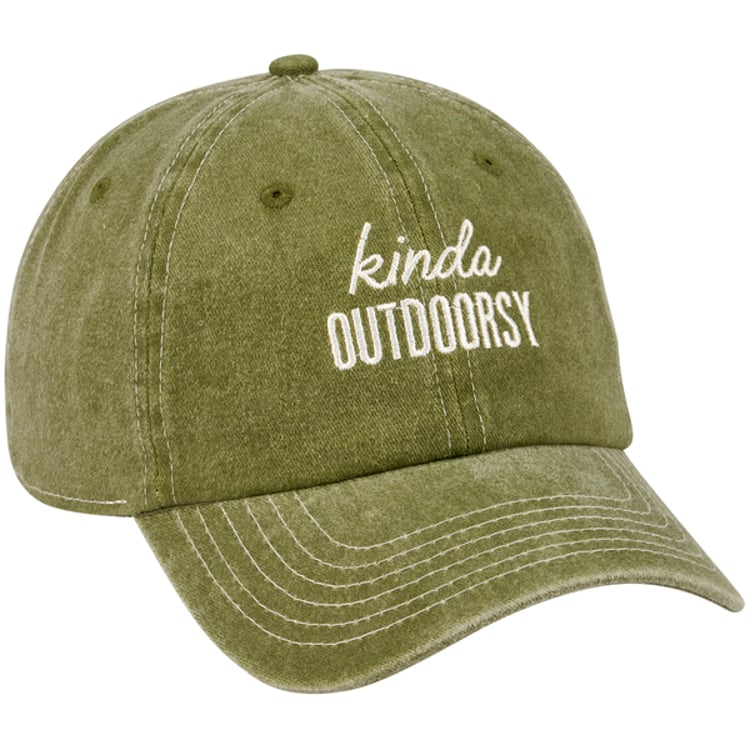 primitives by kathy Kinda Outdoorsy Baseball Cap