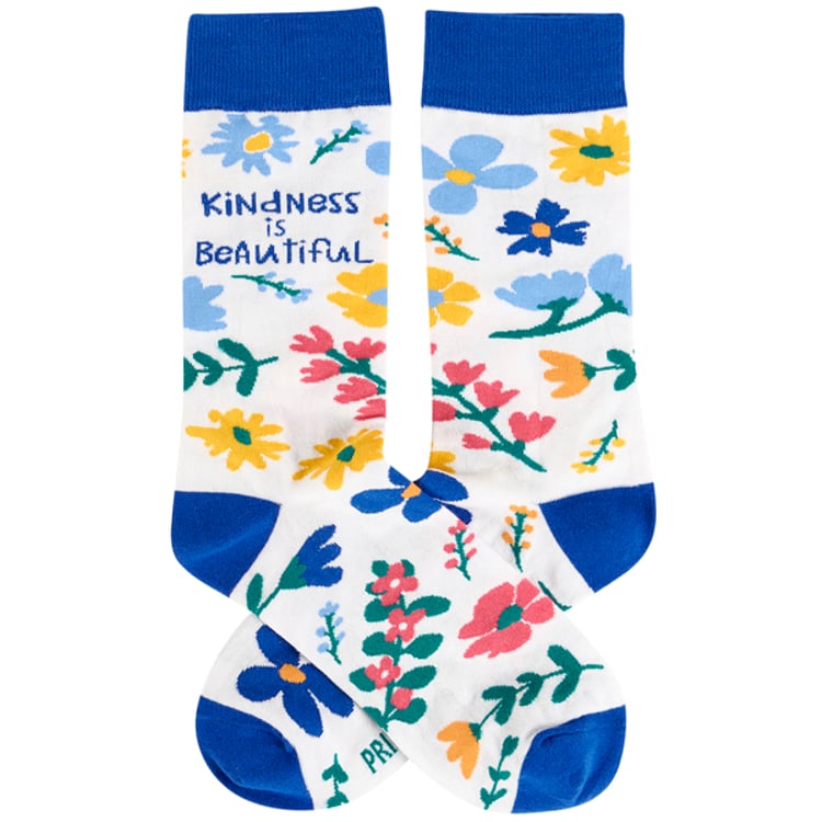 Primitives By Kathy Kindness Is Beautiful Socks