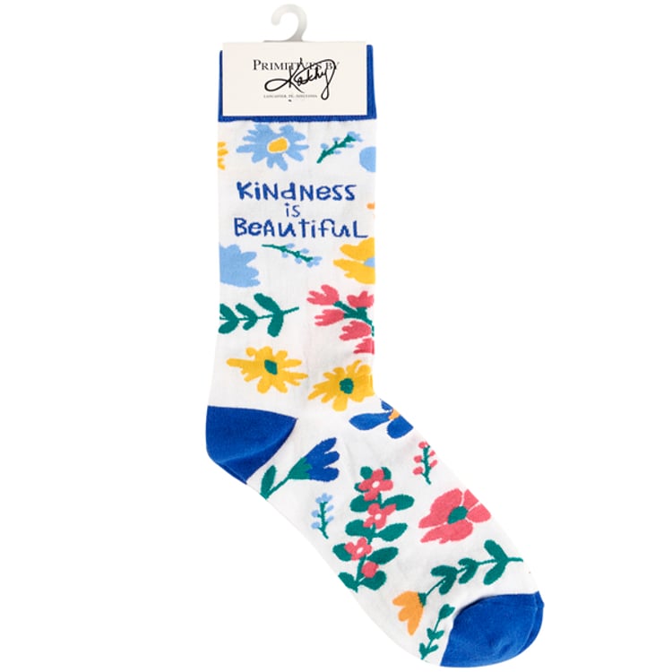 Primitives By Kathy Kindness Is Beautiful Socks