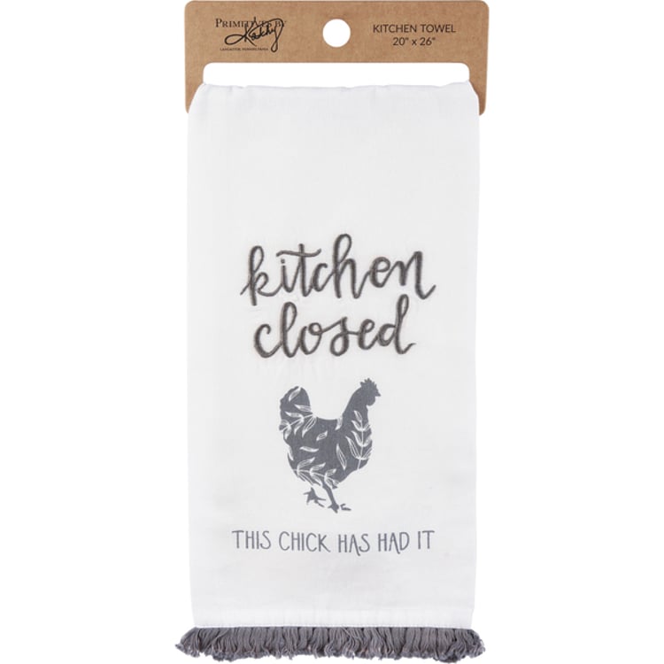 Primitives By Kathy Kitchen Closed Kitchen Towel