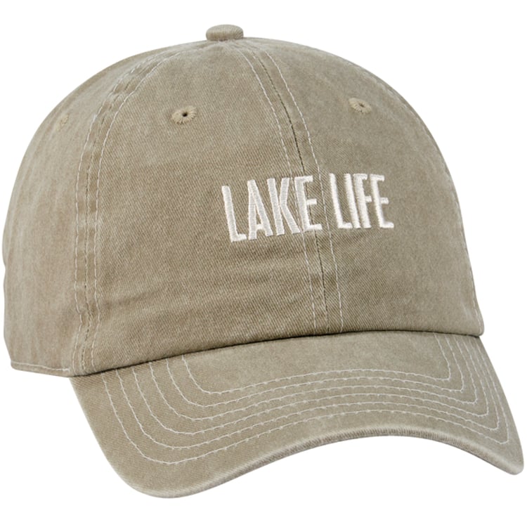 primitives by kathy Lake Life Baseball Cap