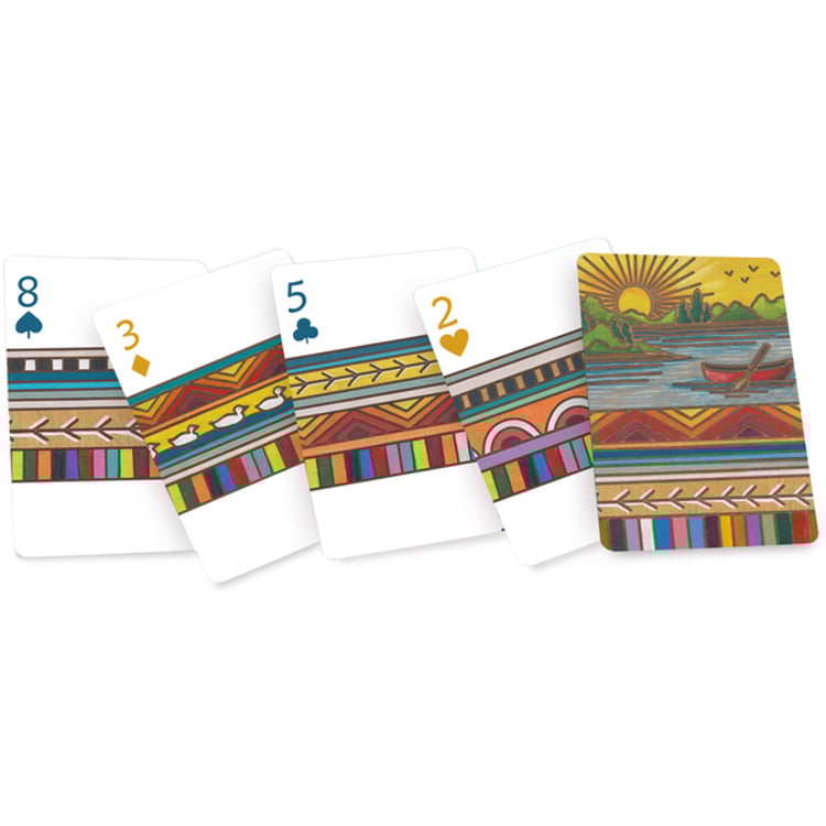 Primitives By Kathy Lake Playing Cards