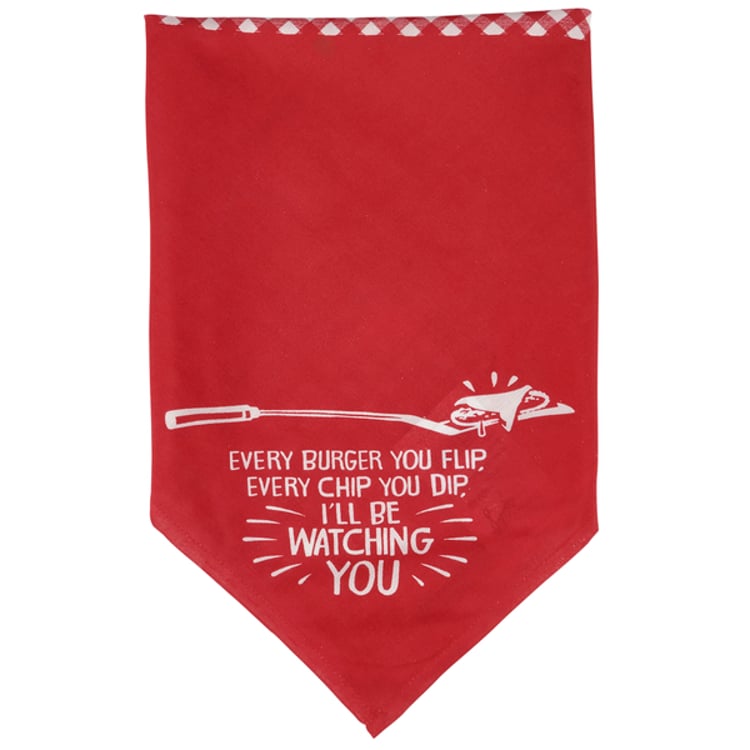 Primitives By Kathy Large Every Burger Pet Bandana