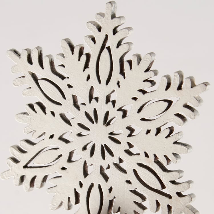 Primitives By Kathy Large Snowflake Ornament Set