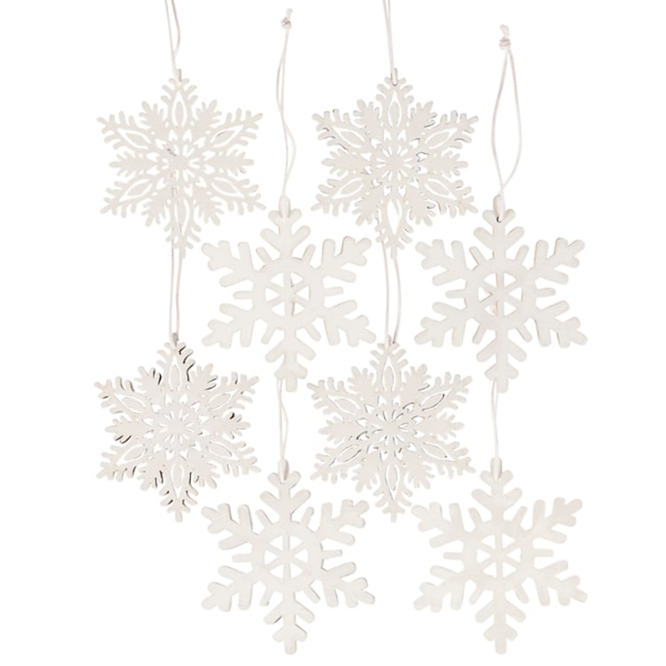 primitives by kathy Large Snowflake Ornament Set