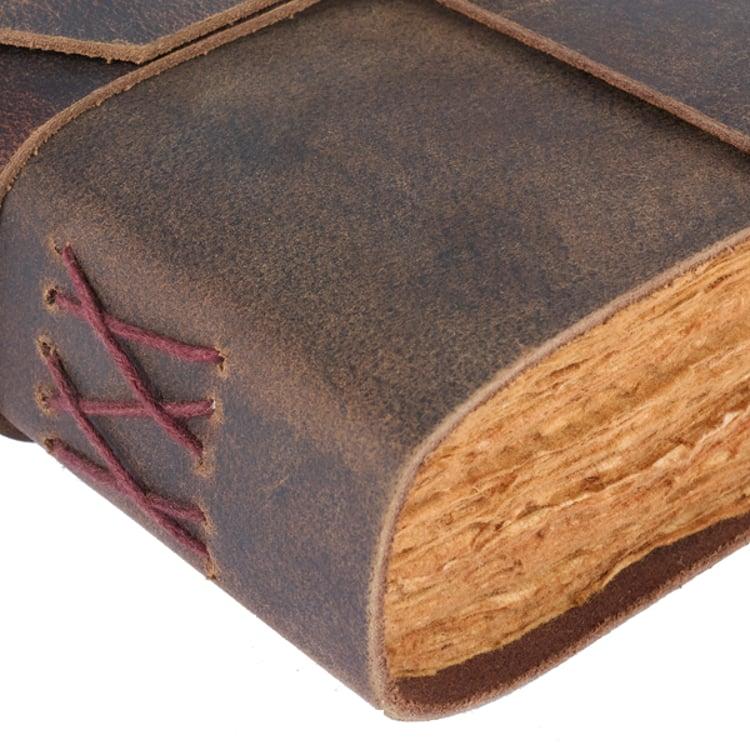 Primitives By Kathy Leather Buckled Journal