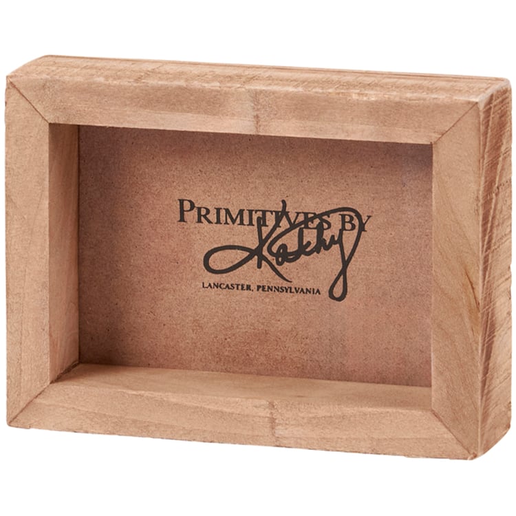 Primitives By Kathy Leave The Judgin' Box Sign Mini