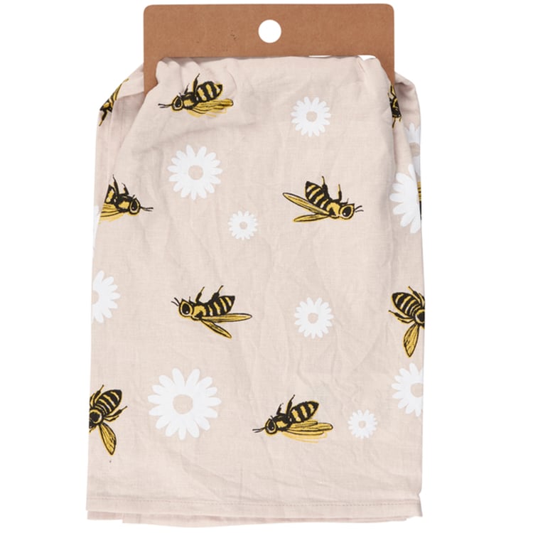 Primitives By Kathy Let It Bee Kitchen Towel