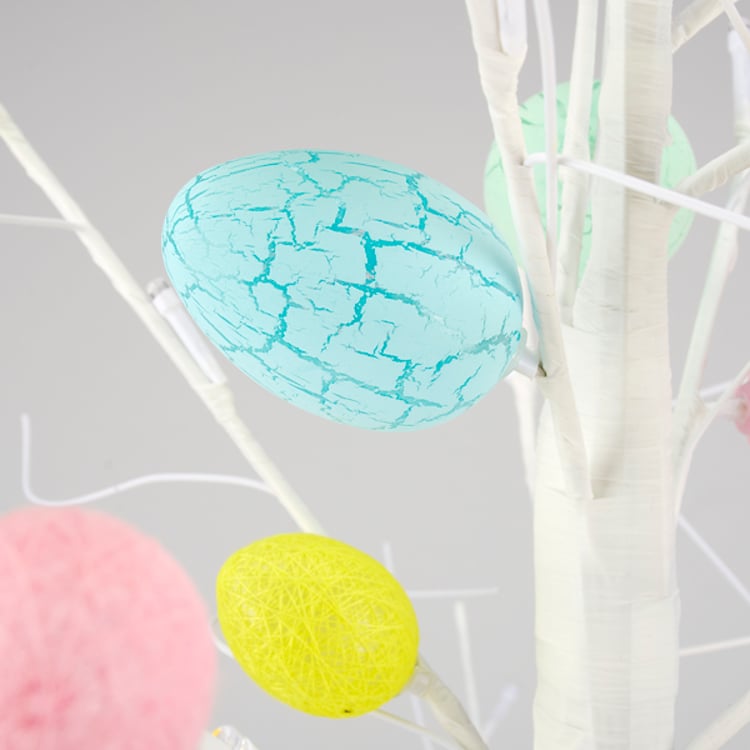 Primitives By Kathy Lighted Easter Egg Tree