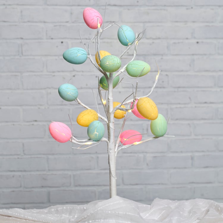 Primitives By Kathy Lighted Egg Tree