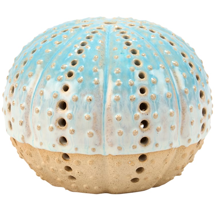 Primitives By Kathy Lighted Sea Urchin Figurine