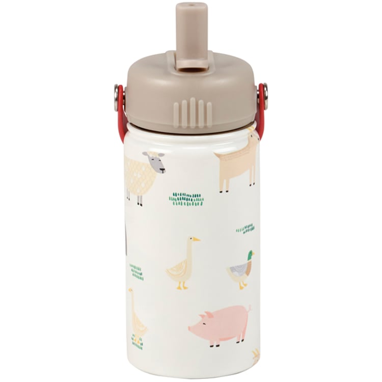 Primitives By Kathy Little Farm Kids Water Bottle