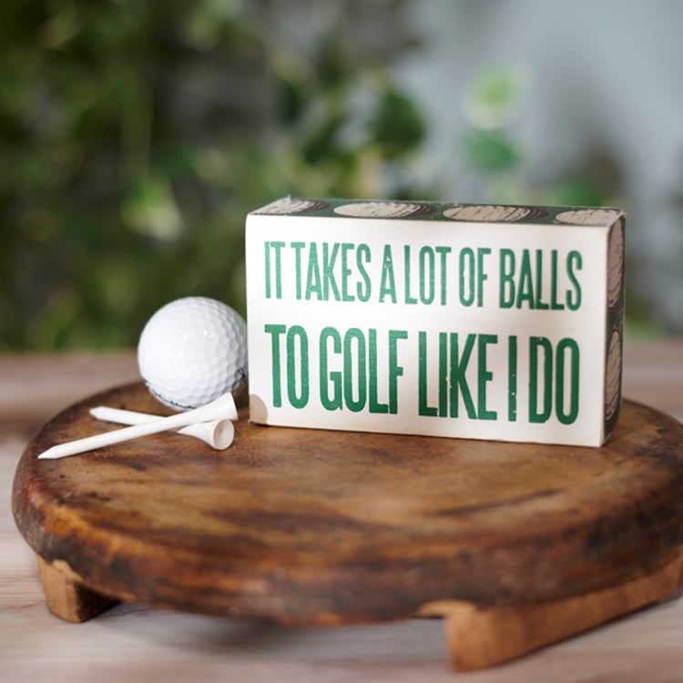 Primitives By Kathy Lot Of Balls Box Sign