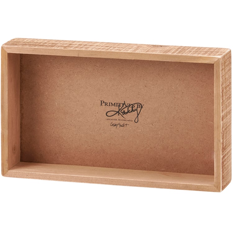 Primitives By Kathy Love Grows Here Box Sign