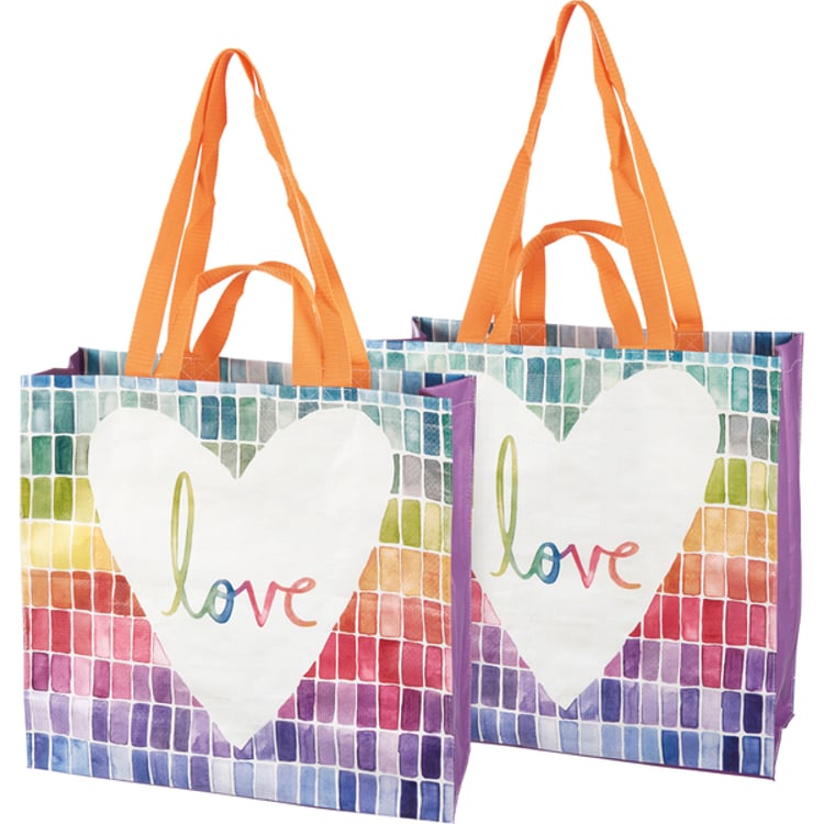 primitives by kathy Love Market Tote