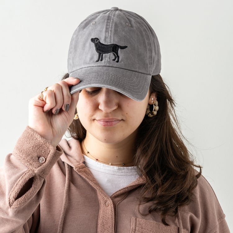 Primitives By Kathy Love My Lab Baseball Cap