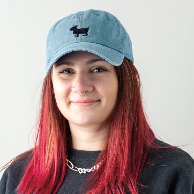 Primitives By Kathy Love My Yorkie Baseball Cap