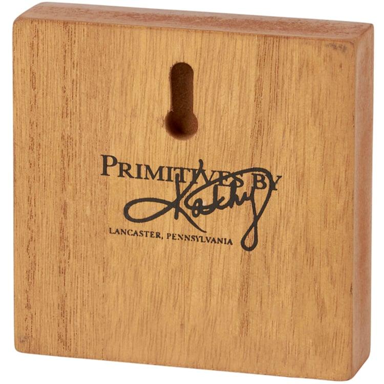 Primitives By Kathy Love You A Bushel Block Sign