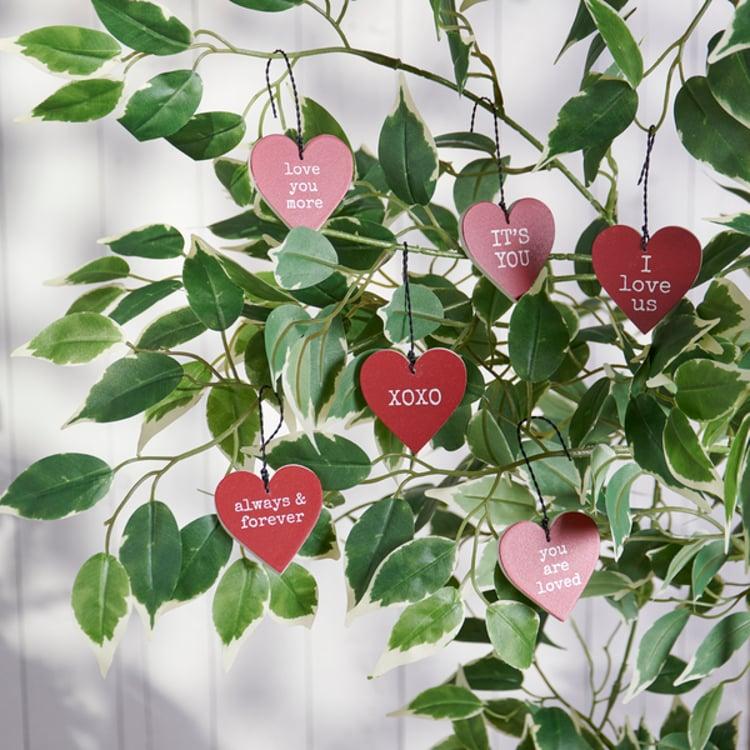 Primitives By Kathy Love You More Ornament Set